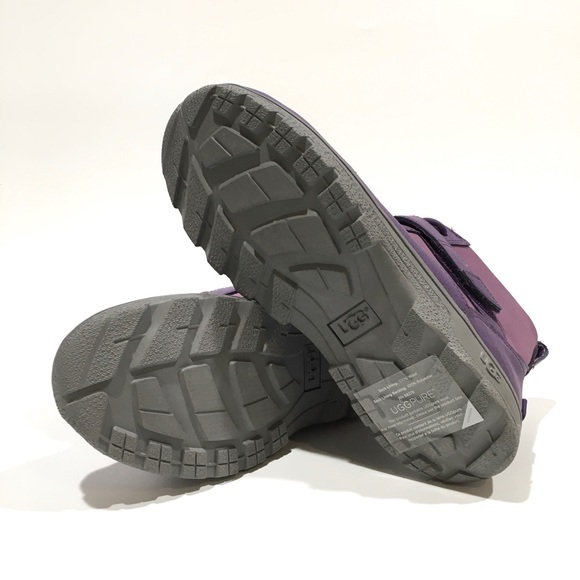 UGG KAYLEN WATERPROOF BOOTS -PURPLE SUEDE -YOUTH US 5 -NEW - Picture 7 of 8